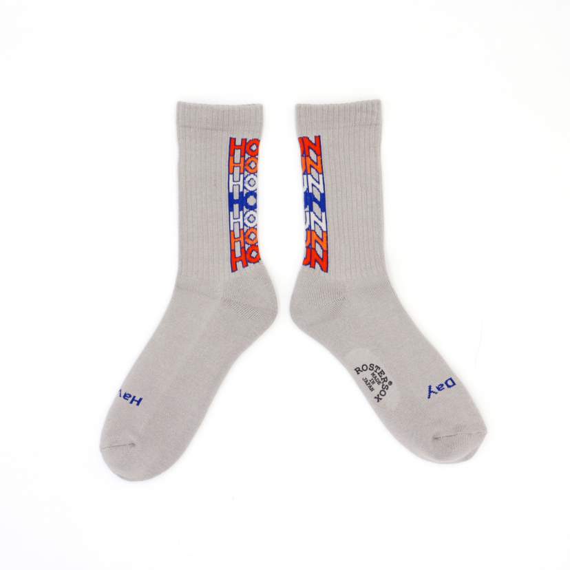 RS-357 GREY  HOME RUN SOCKS｜spokoba｜02