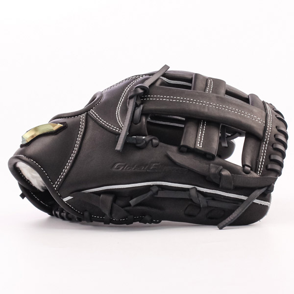 Mizuno ジュニア野球グローブ 黒 右投げ用 ミズノ（MIZUNO）（キッズ）ジュニア 少年軟式用グラブ オール