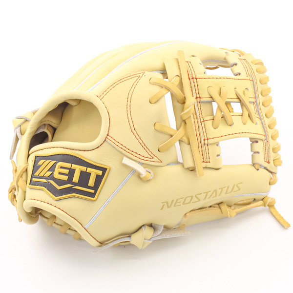 ZET少年軟式野球グローブ 内野手用　 タグ付未使用品　ネオステイタス　M ゼット 少年野球 グローブ / 内野手 Lサイズ 左投げ ネオ