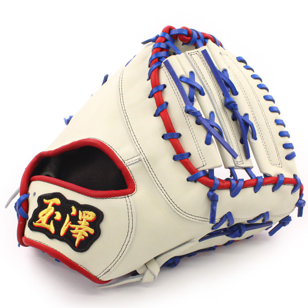 ソフトボール ファーストミット キャッチャーミット / 玉澤 ファースト キャッチャー 右投げ 3号 一般 TAMAZAWA 型付け tsf-gr150wd-lgb tsf-gr150wd-lgb_2.jpg