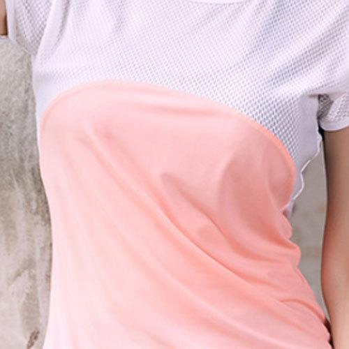 スポーツウェア トップス レディース tシャツ 半袖 おしゃれ メッシュ 蛍光|sports-wear-door|14