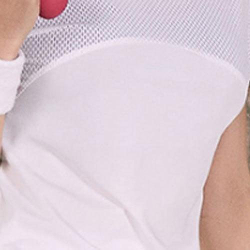 スポーツウェア トップス レディース tシャツ 半袖 おしゃれ メッシュ 蛍光|sports-wear-door|16
