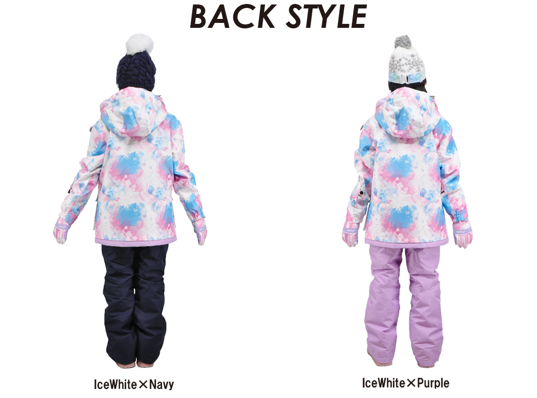 BANNNE(バンネ) BNS-403 Snow Crystal Girls Suit スキーウェア