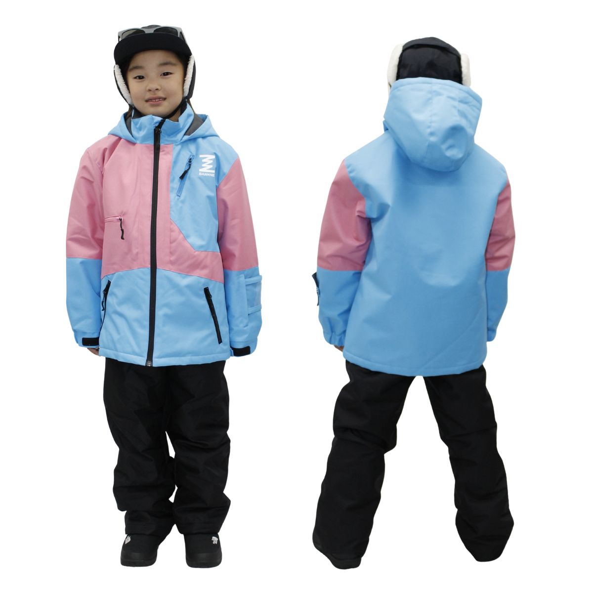 Bannne バンネ スノーウェア 160 女の子 キッズ ジュニア スキーウェア