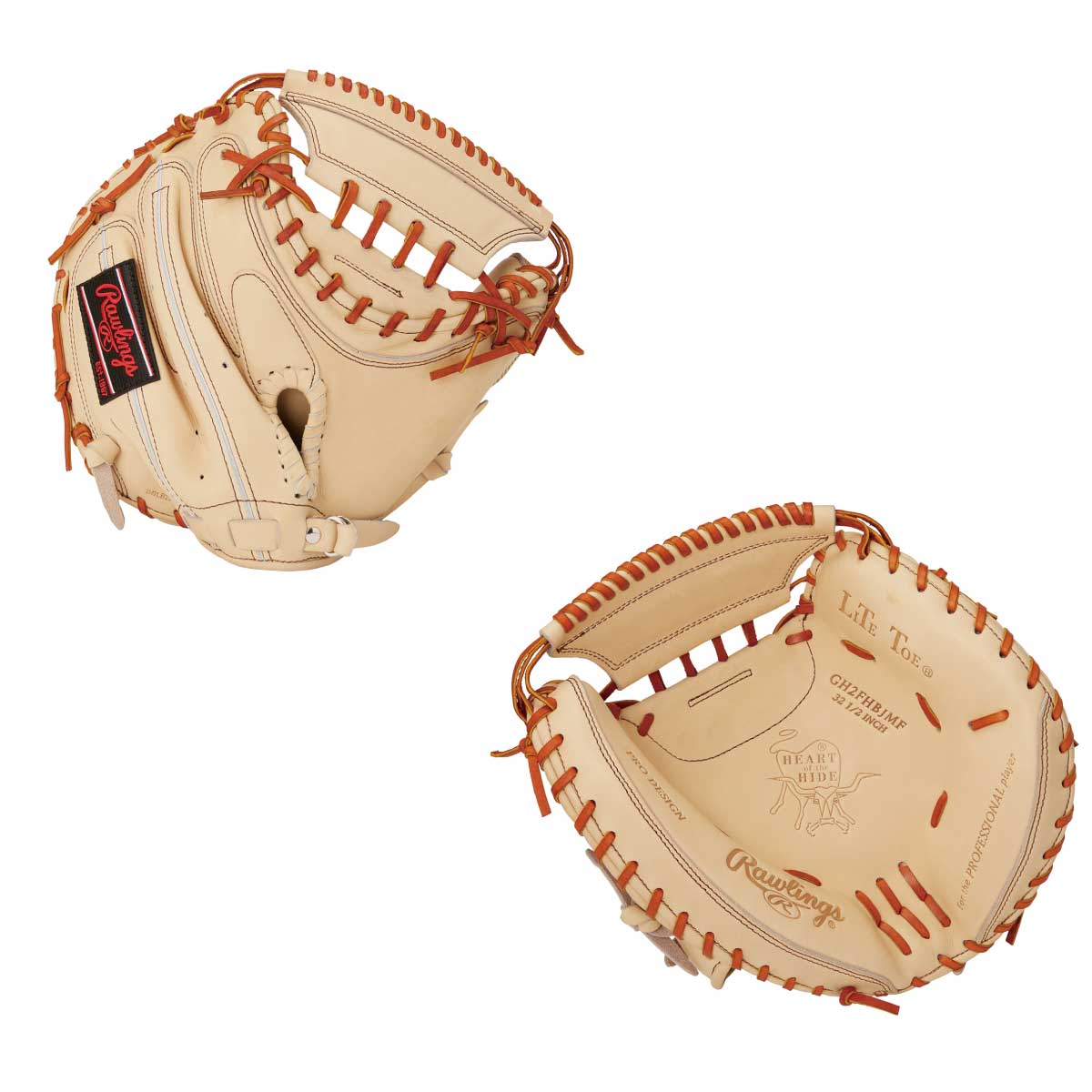 硬式ミット HOH ブレイク ザ モールド BJMF キャッチャーミット ローリングス Rawlings GH3FHBJMFの画像