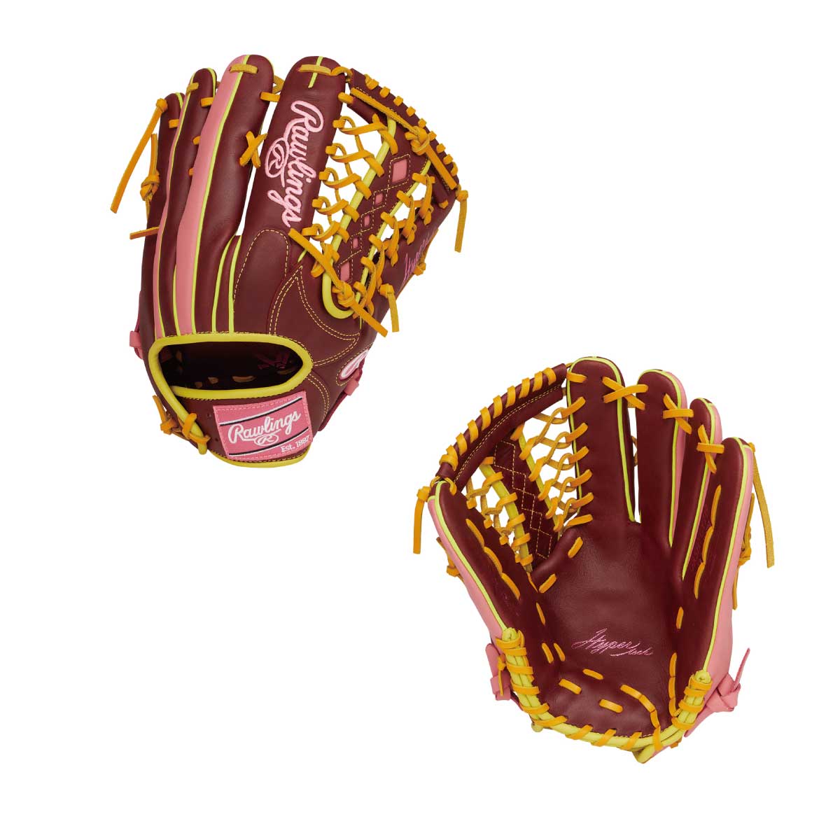 ローリングス 軟式グローブ ピンク（野球グローブ、ミット）｜野球