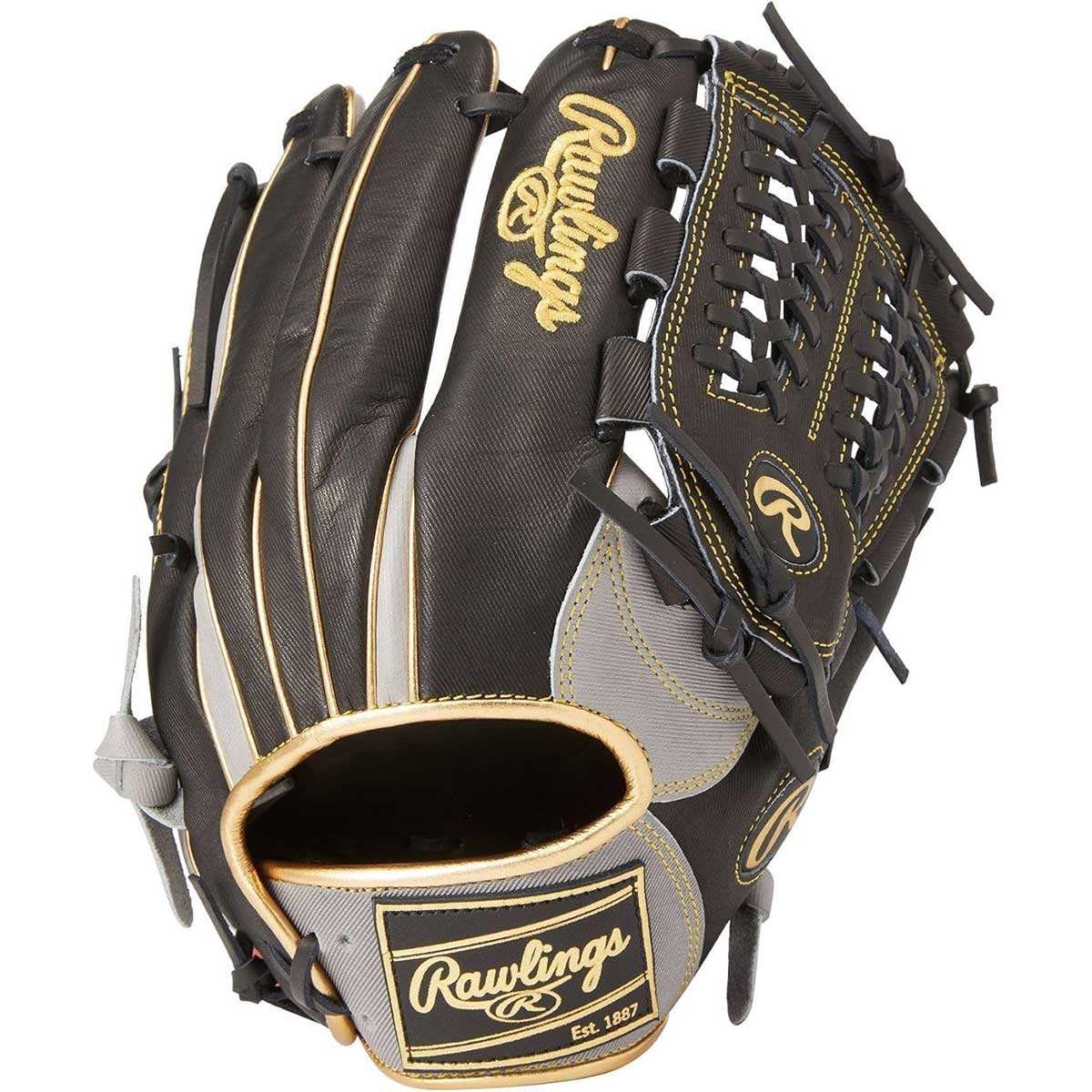 〔美品〕ローリングス軟式グローブ Rawlings（ローリングス） 軟式グラブ 内野手用 HOH PRO EXCEL