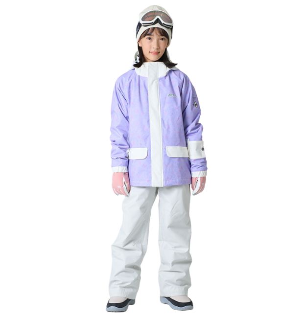 キッズ ジュニア スキーウェア 上下セット 子供用 スノースーツ nima(ニーマ) JR-1604の画像