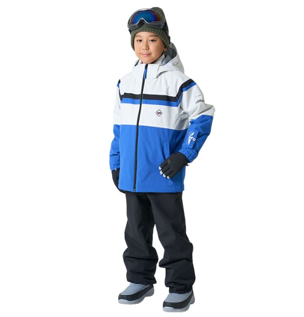 NIMA キッズ ジュニア スキーウェア 上下セット 子供用 スノースーツ