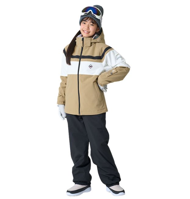 NIMA キッズ ジュニア スキーウェア 上下セット 子供用 スノースーツ