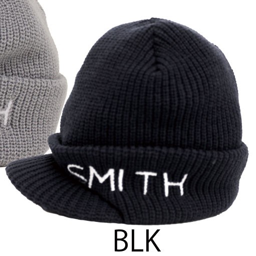 SMITH（スミス） メール便OK ニットキャップ ツバ付きニット帽