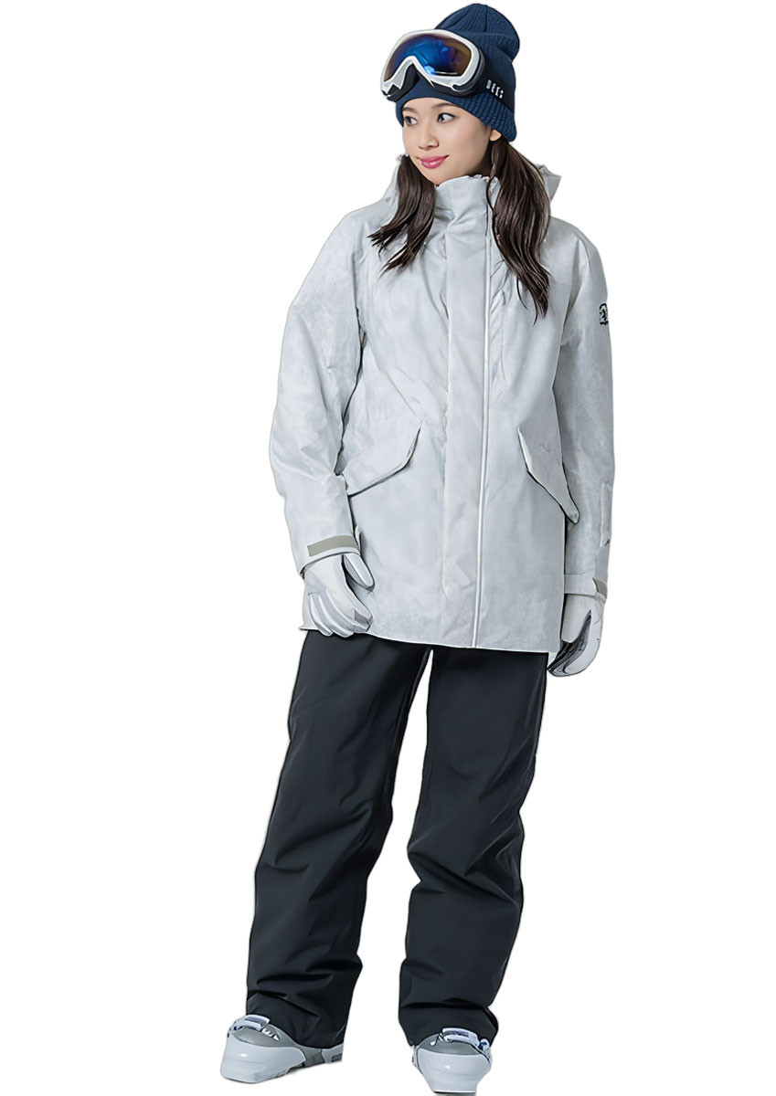 レディース スノーウェア スキーウェア 上下セット 防水 耐水 防寒 高