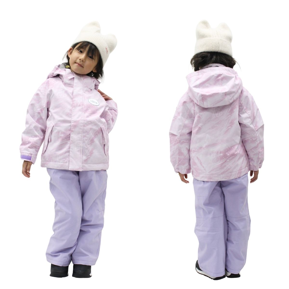 NIMA キッズ スノーウェア スキーウェア 上下セット ボーイズ ガールズ
