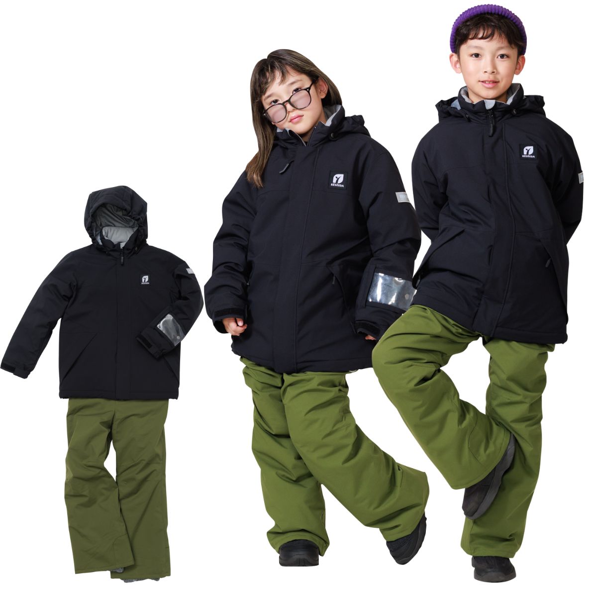 オンヨネ スキーウェア 上下セット（サイズ（身長）：140cm）｜ウエア