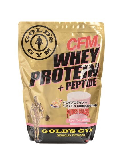 ゴールドジム GOLD'S GYM CFMホエイプロテイン+ホエイペプチド&ビタミンB ミックスベリー風味 2kg プロテイン ホエ｜sportsauthority｜02