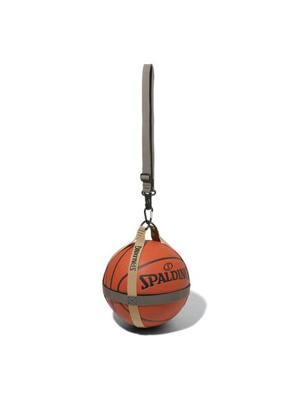 スポルディング SPALDING バスケットボールハーネス サンドカーキ×グレー ボール ボールバッグ｜sportsauthority｜02