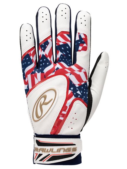 ローリングス Rawlings 両手用 ブリザード バッティンググラブ ハイパーグリップ -USA ウェアアクセサリー 手袋｜sportsauthority｜02