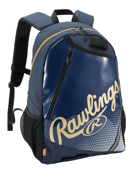 ローリングス Rawlings ジュニアバックパック 22L-ネイビー/ゴールド バッグ デイパック｜sportsauthority｜02
