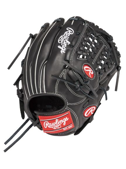 ローリングス Rawlings ジュニア軟式 HYPER TECH R9 SERIES ハイパーテックアールナインシリーズ N6L1-ブラック グラブ｜sportsauthority｜02