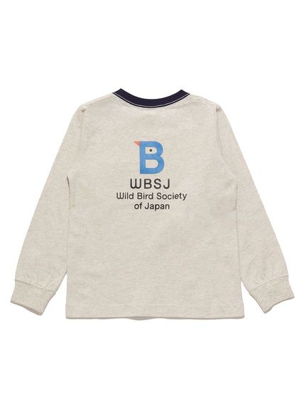 ニホンヤチョウノカイ WBSJ ＣＲＥＷ ＮＥＣＫ ＰＯＫＥＴ Ｌ／Ｓ Ｔ?ＳＨＩＲＴ トップス 長袖Tシャツ（｜sportsauthority｜02