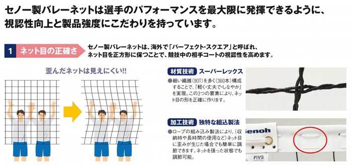 KT-2117 バレーボールネット 9人制女子用 KT-2117 バレーボールネット 9人制女子用