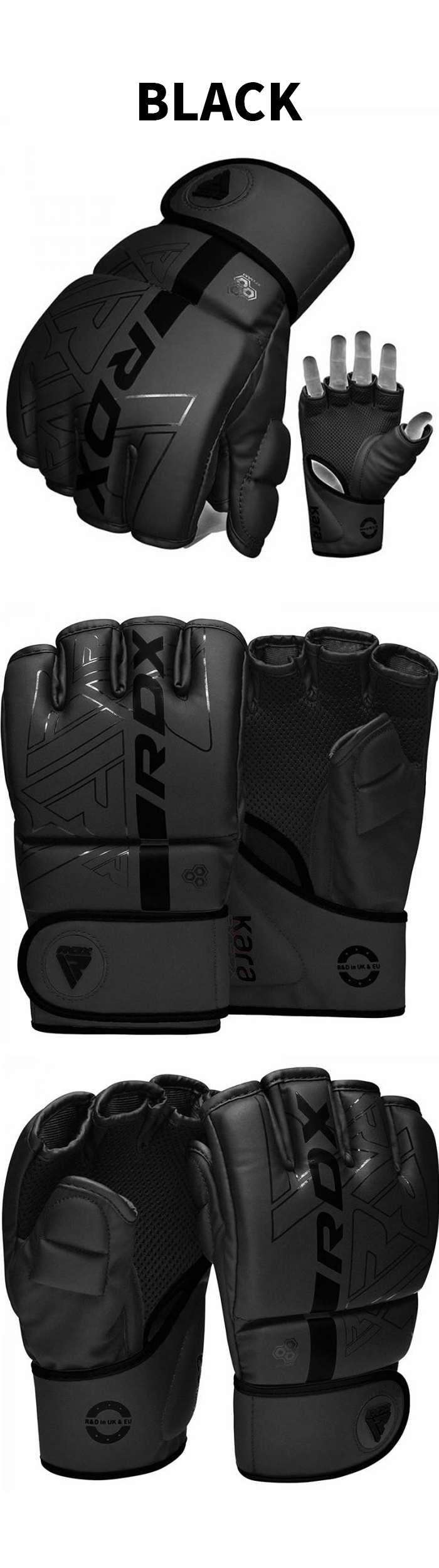 オープンフィンガーグローブ 総合格闘技 MMA RDX KARA