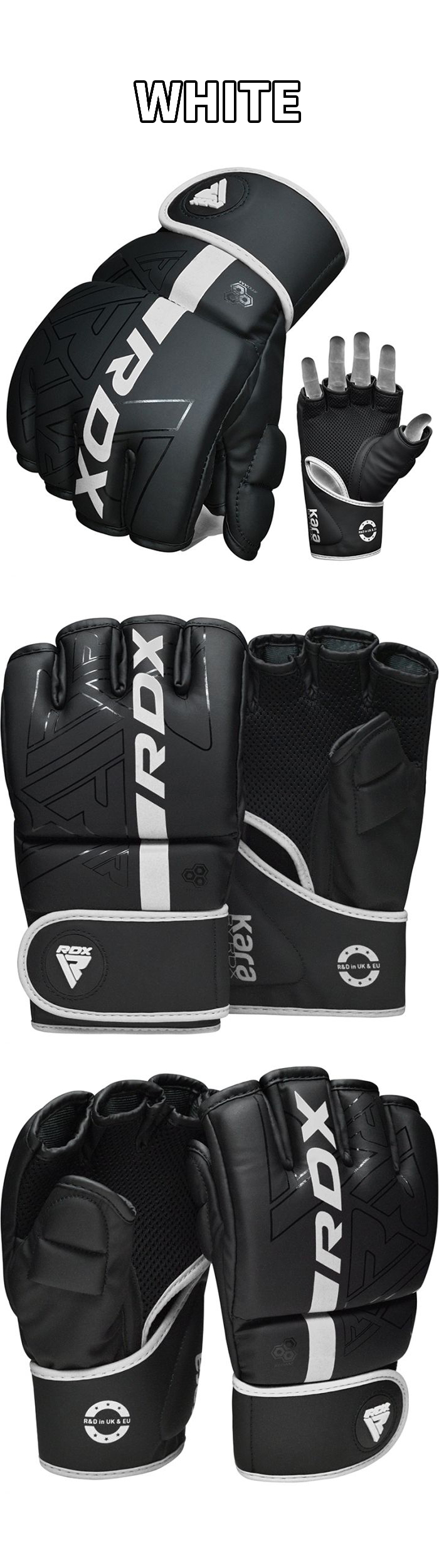 オープンフィンガーグローブ 総合格闘技 MMA RDX KARA