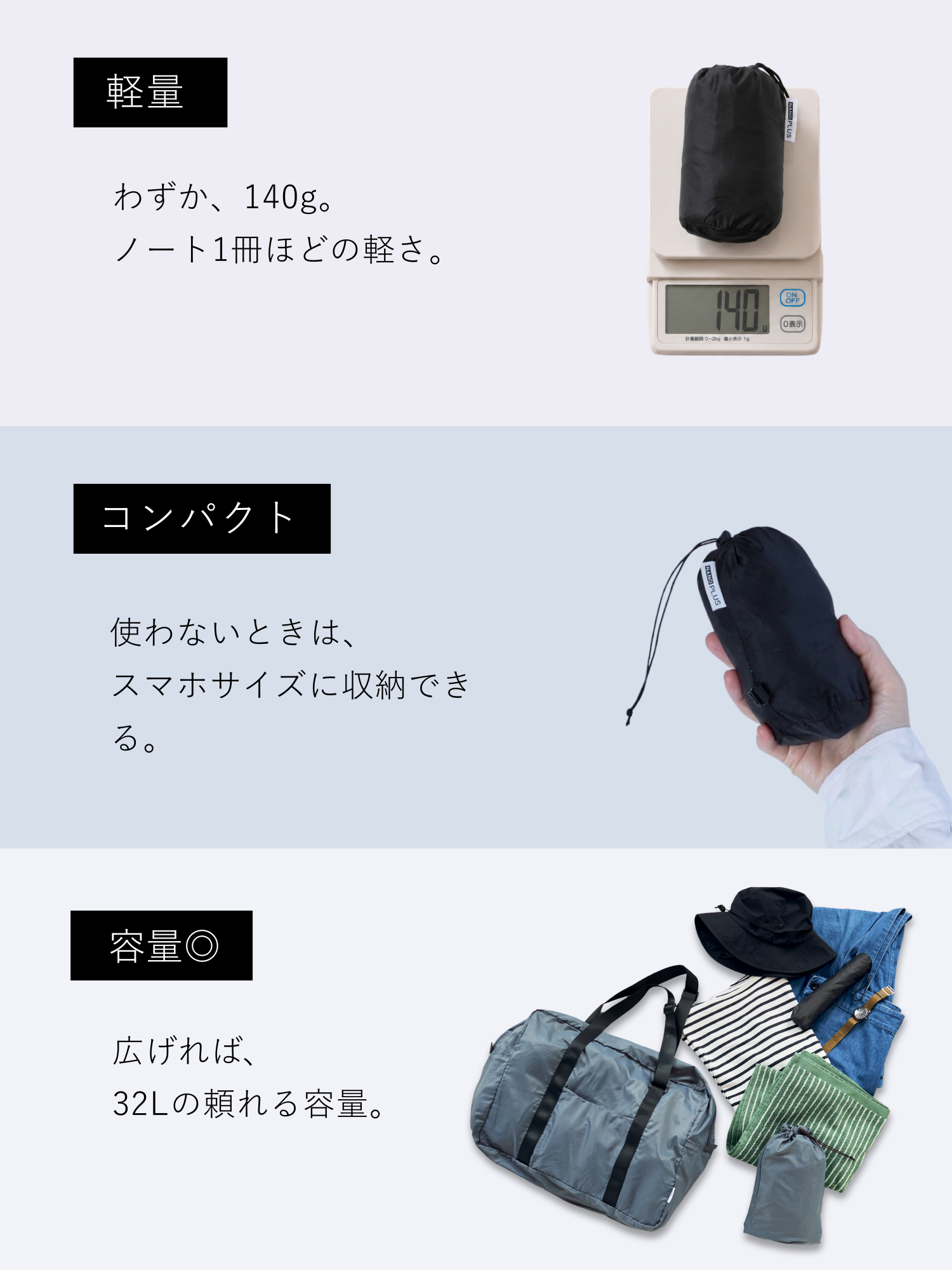 NANOPLUS（ナノプラス） エコバッグ NANOPLUS FIT CARRY ON BAG