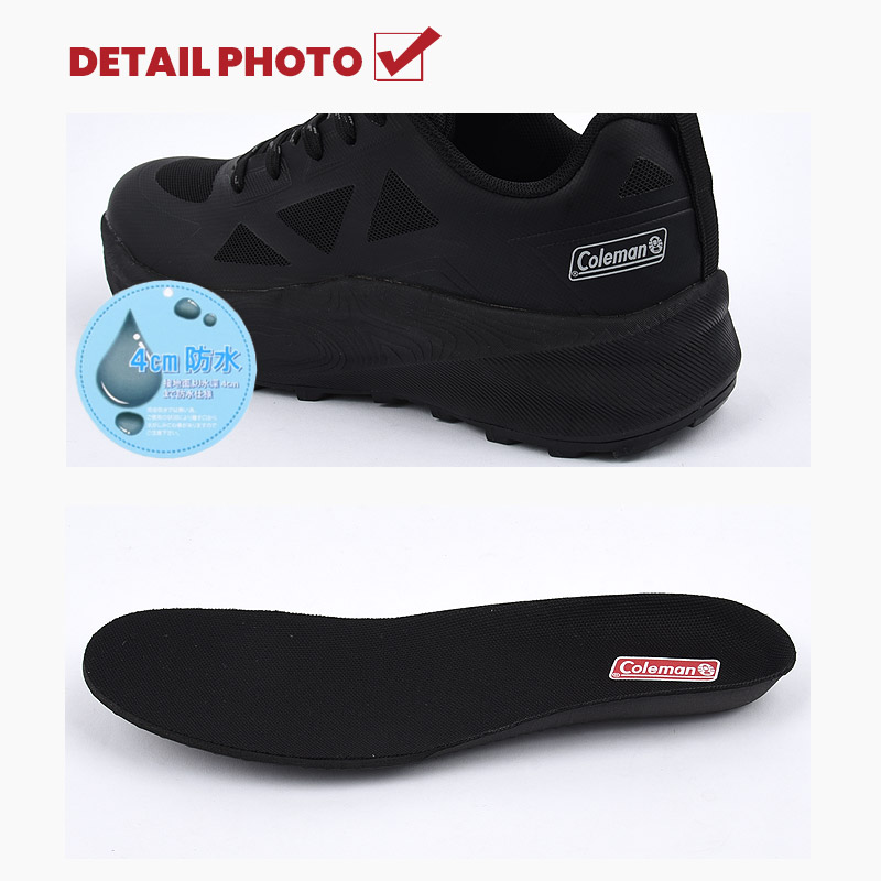 Coleman（コールマン） メンズ スニーカー 防水 防滑 アウトドア 靴
