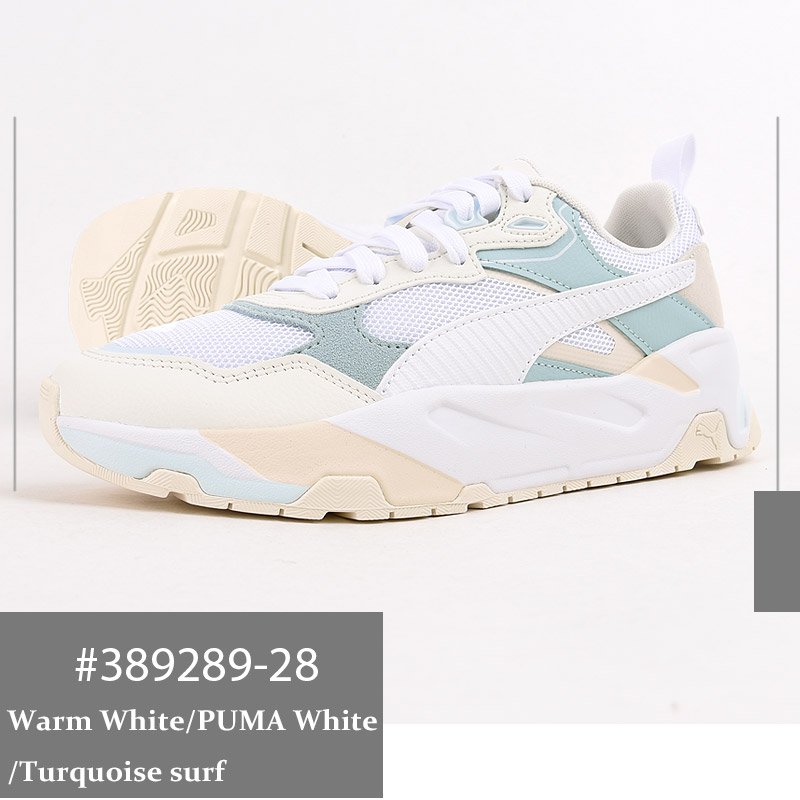 プーマ puma スニーカー メンズ レディース 靴 ローカット カジュアル シューズ ファッション スポーツ ストリート トリニティ 389289  01 03 28 白