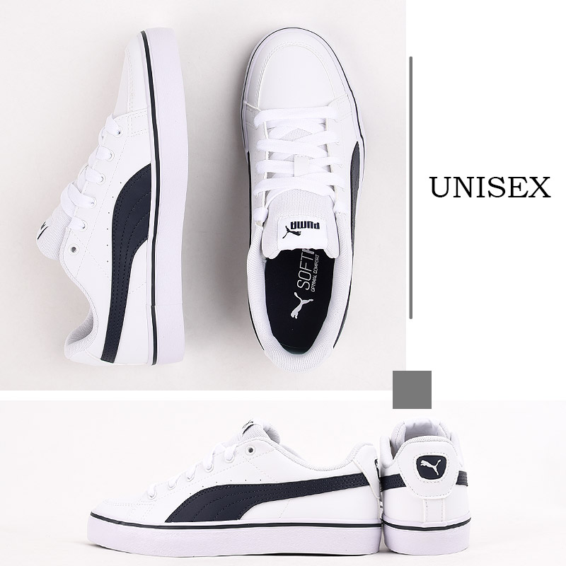 スニーカー【PUMA】送料・関税込み 無地 ラバーソール 紡績繊維 PUMA】 プーマ CASSIA MU カシーア MU 401269 ABC-MART限定