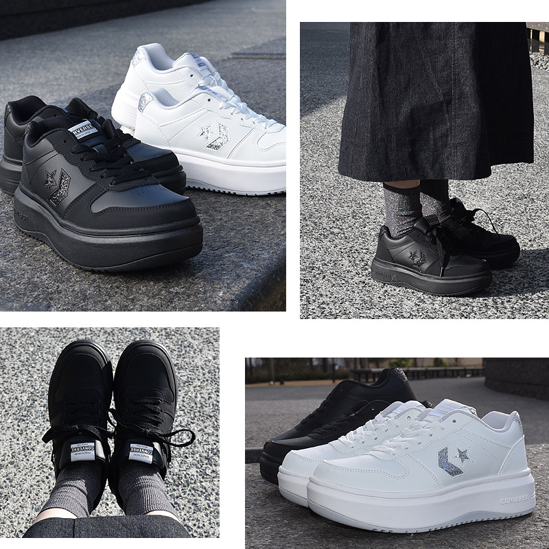 CONVERSE（コンバース） レディース スニーカー カジュアル 厚底