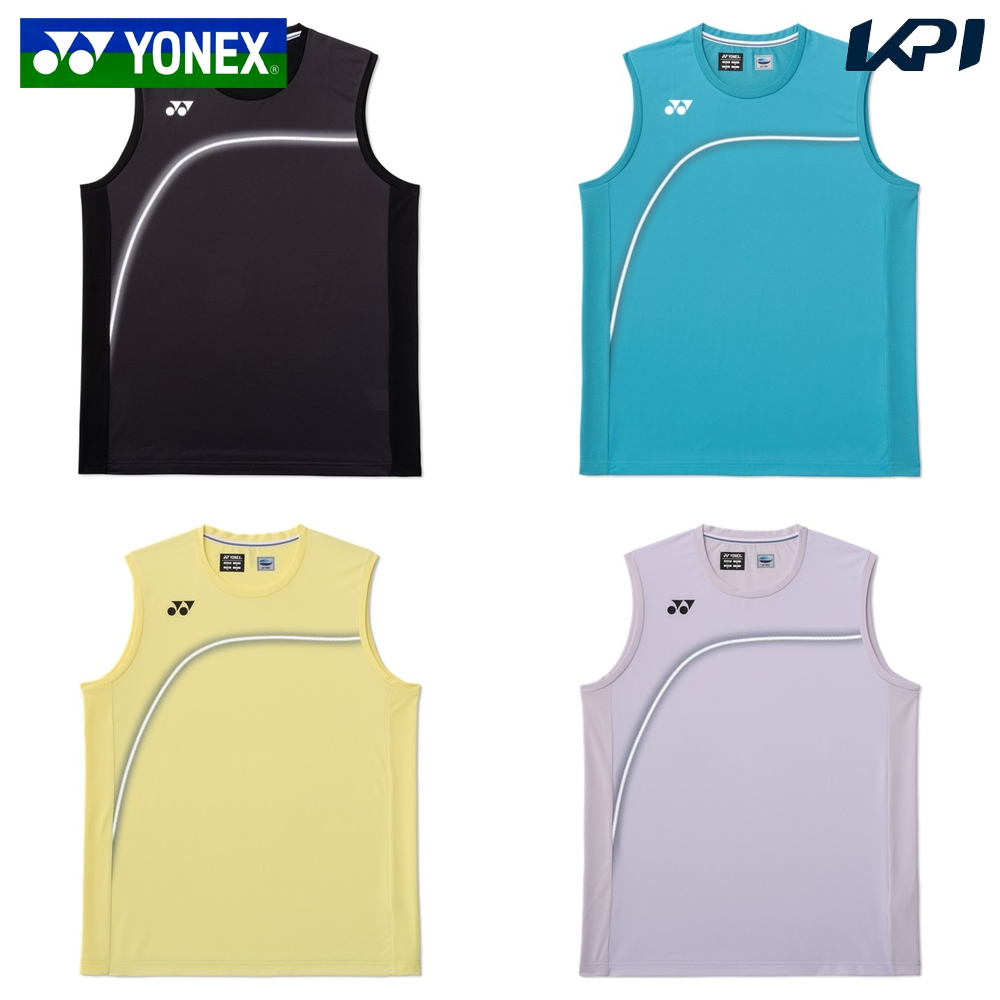 ヨネックス YONEX テニスウェア メンズ   メンズゲームシャツ ノースリーブ  10719 2026FW 8月下旬発売予定※予約