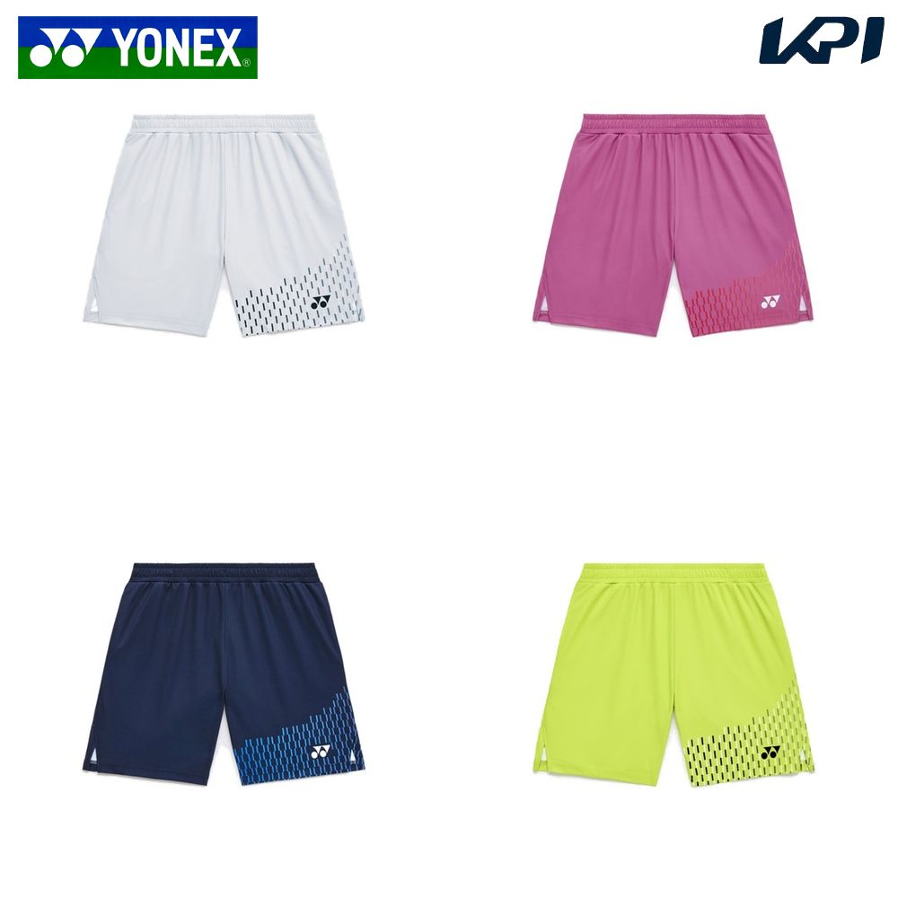 ヨネックス YONEX テニスウェア メンズ   メンズニットハーフパンツ 15241 2026SS