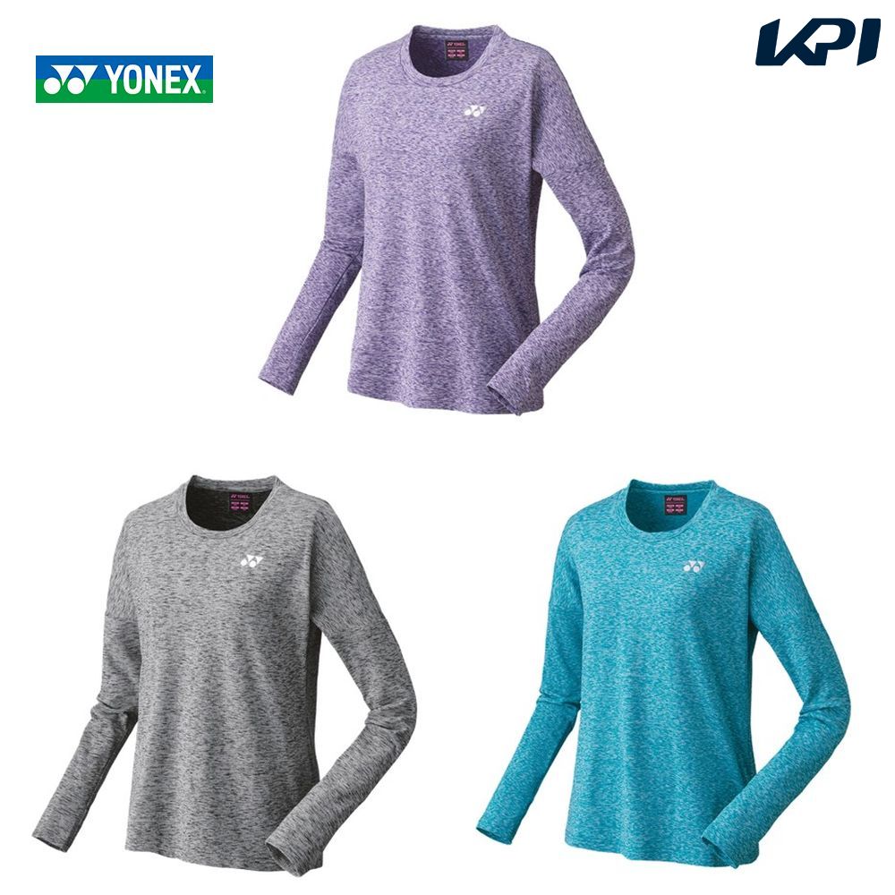 「ポスト投函便で送料無料」ヨネックス YONEX テニスウェア レディース ロングスリーブＴシャツ 16547 2021FW