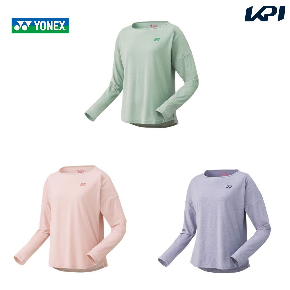 「ポスト投函便で送料無料」ヨネックス YONEX テニスウェア レディース ロングスリーブＴシャツ 16599 2022SS