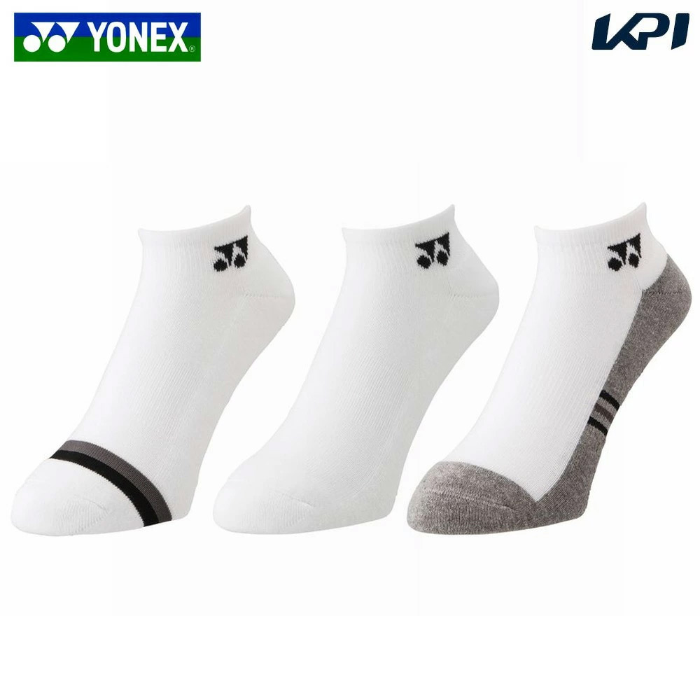 『即日出荷』「3足セット」 ヨネックス YONEX テニスウェア・アクセサリー メンズ   メンズスニーカーインソックス 3P 2025SS 受注会限定モデル 19235Y | YONEX