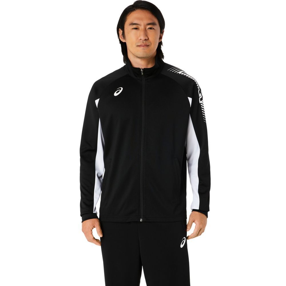 アシックス asics マルチSPウェア メンズ   「上下セット」TEAM C DRY TRAINING JKT 2031D929＋パンツ2031D930 2031D929-D930-001 2023SS｜sportsjapan｜02