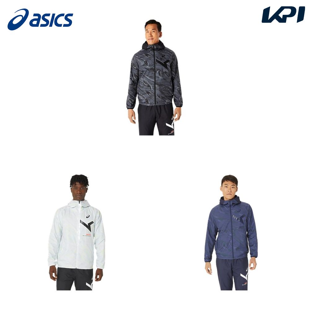 アシックス asics 健康・ボディケアウェア メンズ AIM WIND BREAKER  GRAPHIC 2031E270 2023FW