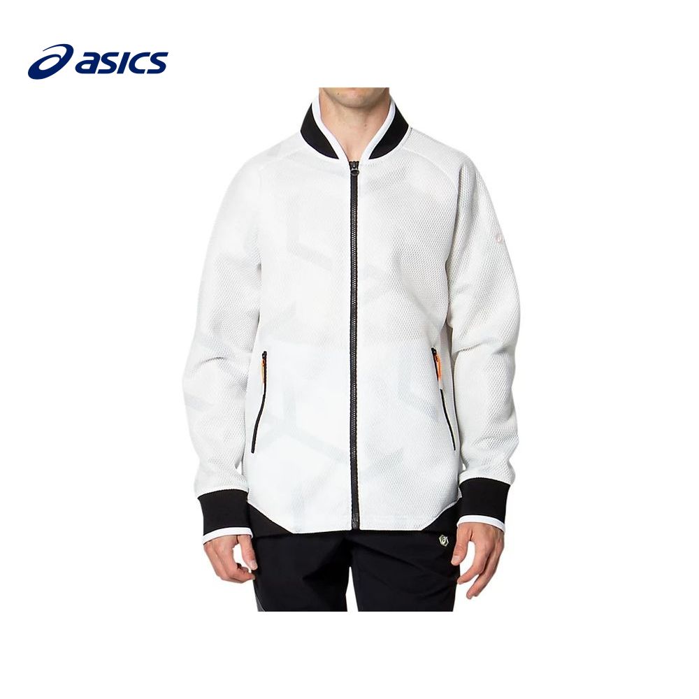 アシックス asics フィットネスウェア ユニセックス JPボンバーニットジャケット 2033A821-100 2021SS