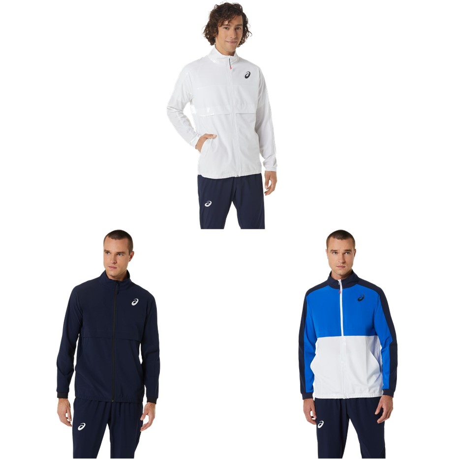 アシックス asics テニスウェア メンズ MATCH JACKET 2041A249 2023SS｜sportsjapan