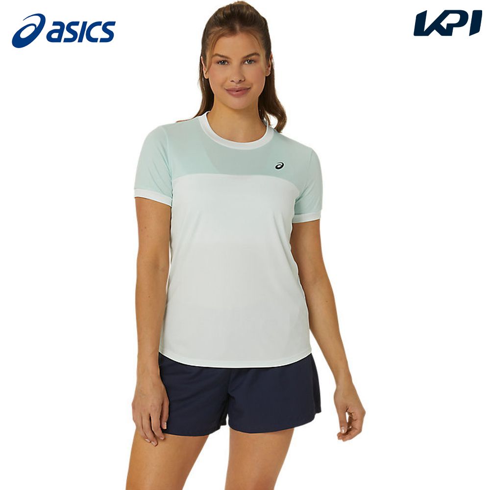 アシックス asics テニスウェア レディース   ドライ半袖シャツ 2042A262- 2024SS