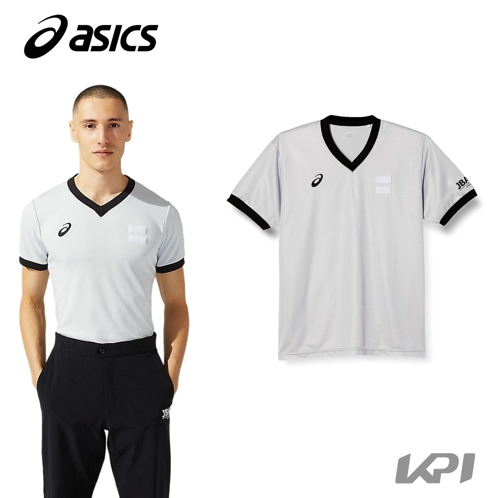 アシックス asics バスケットウェア ユニセックス レフリーシャツ 2063A190 2021SS｜sportsjapan