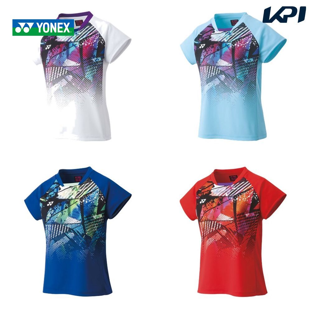YONEX ソフトテニス ウェア Lサイズ JAPAN 日本代表 出品本日まで YONEX ヨネックス ゲームシャツ 20791 レディース 2023AW テニス