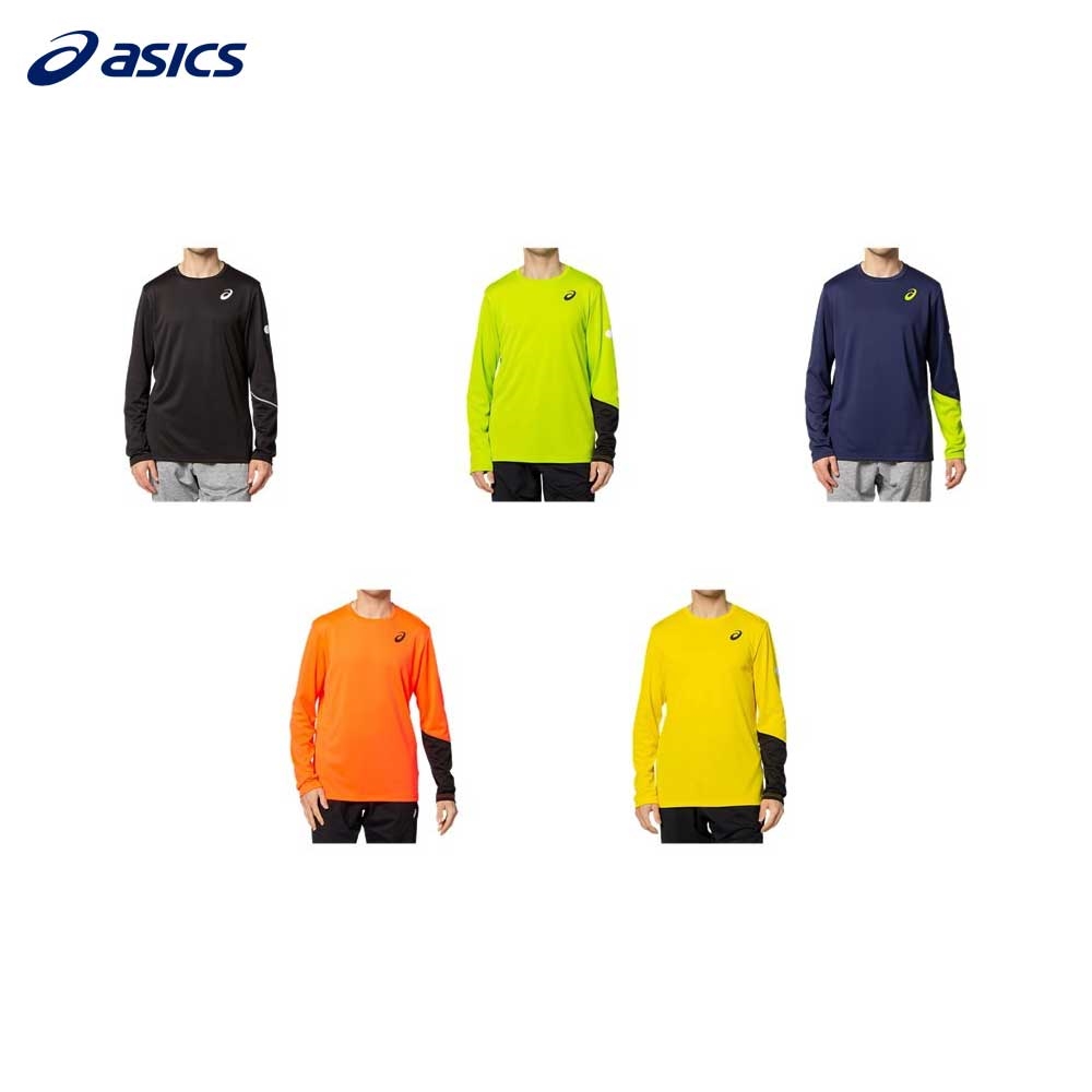 アシックス asics ランニングウェア メンズ よせがきロングスリーブトップ 2091A317 2020SS