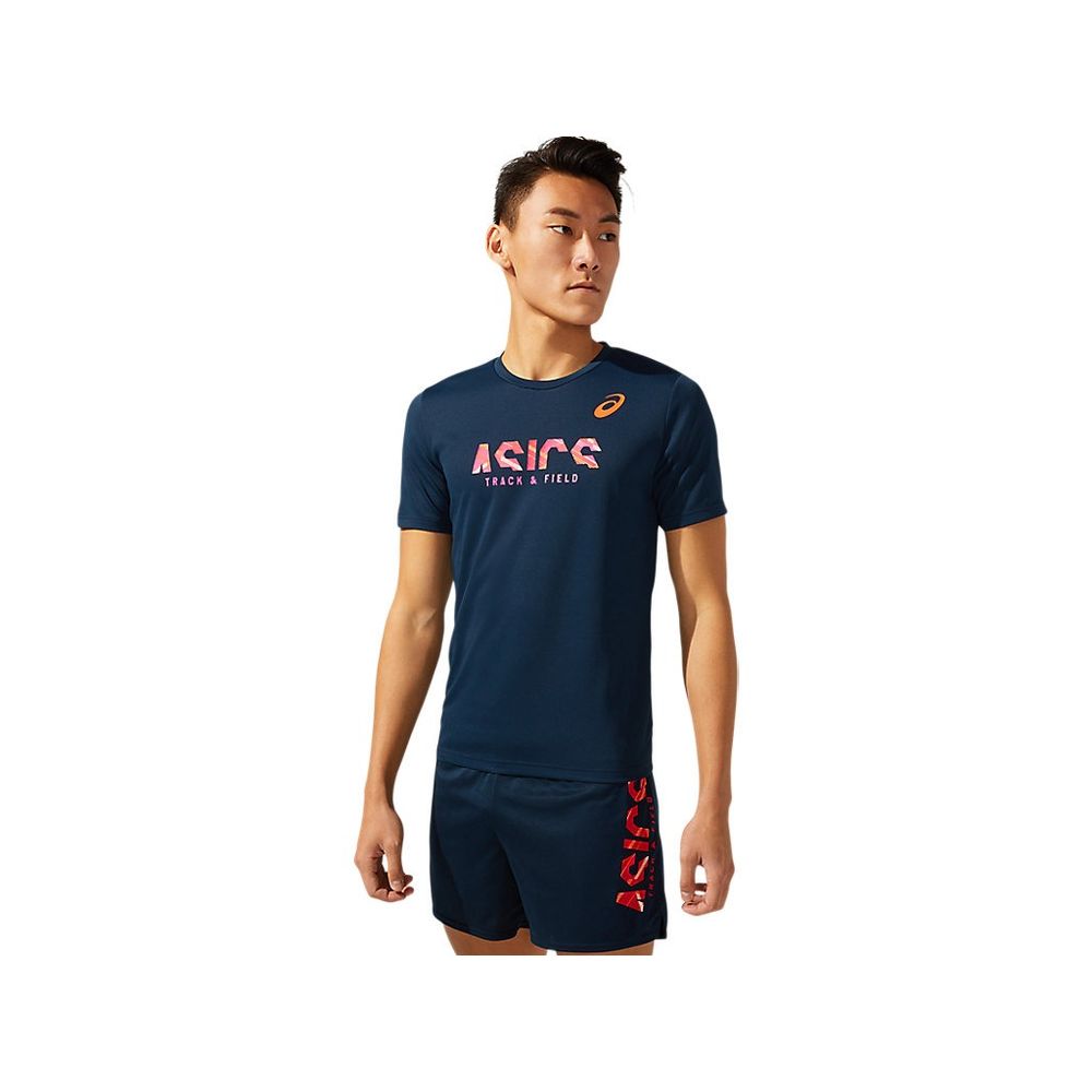 アシックス asics ランニングウェア メンズ ショートスリーブトップ 2091A387 2021SS :2091A387:SPORTS JAPAN  - 通販 - Yahoo!ショッピング