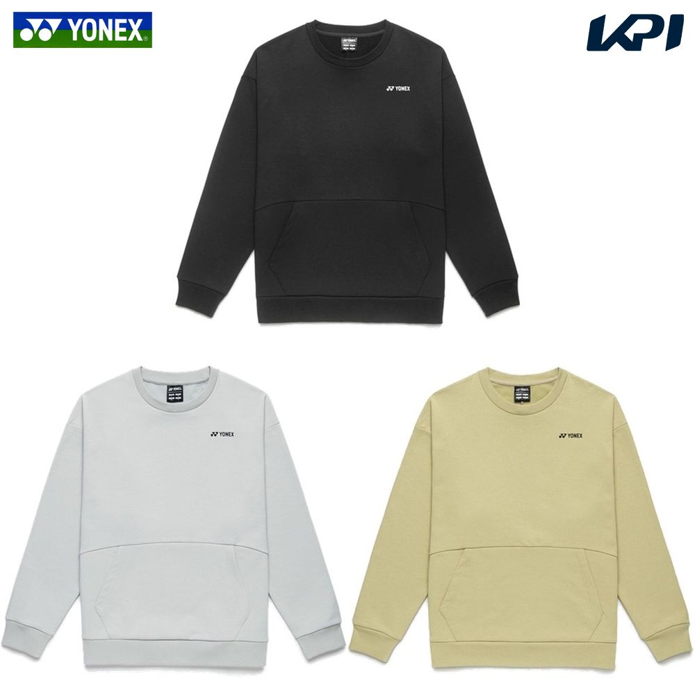 ヨネックス YONEX テニスウェア ユニセックス   ユニ スウェットシャツ 30118 2026SS