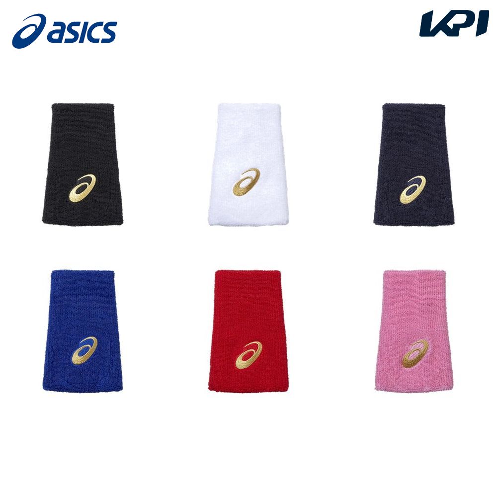 アシックス asics 野球アクセサリー ユニセックス ＧＳ． ＷＲＩＳＴ ＢＡＮＤ ＬＯＮＧ リストバンド 3123A681｜sportsjapan