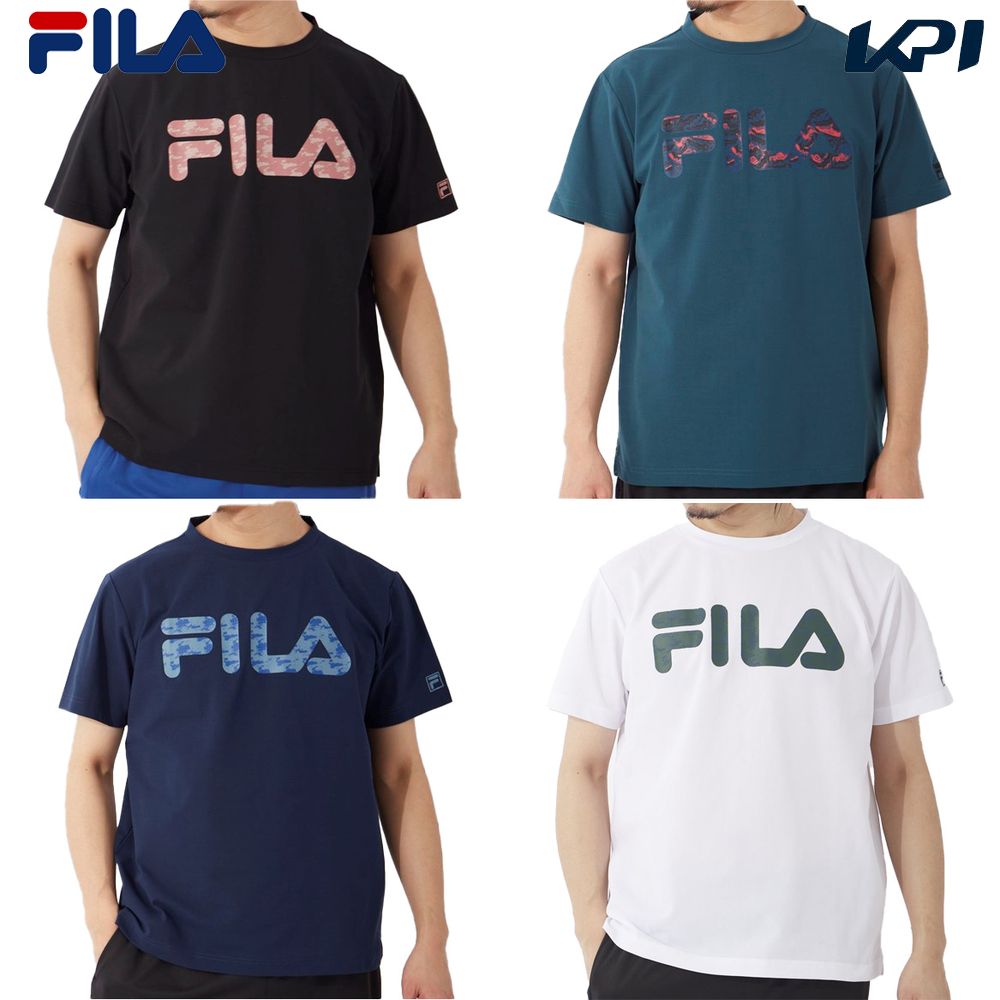 フィラ FILA アウトドアウェア メンズ   ＰＢＴ鹿の子　半袖Ｔシャツ 413310 2023SS｜sportsjapan