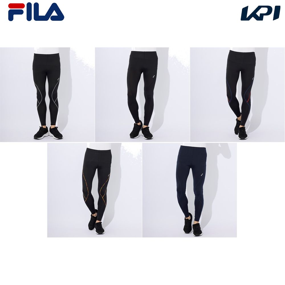 フィラ FILA フィットネスウェア メンズ   ＤＲＹロングインナー 445121K 2023FW｜sportsjapan